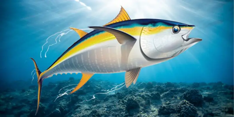 what do yellowfin tuna eat, foods for yellowfin tuna